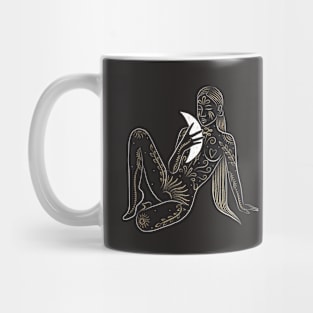 moon girl Mug